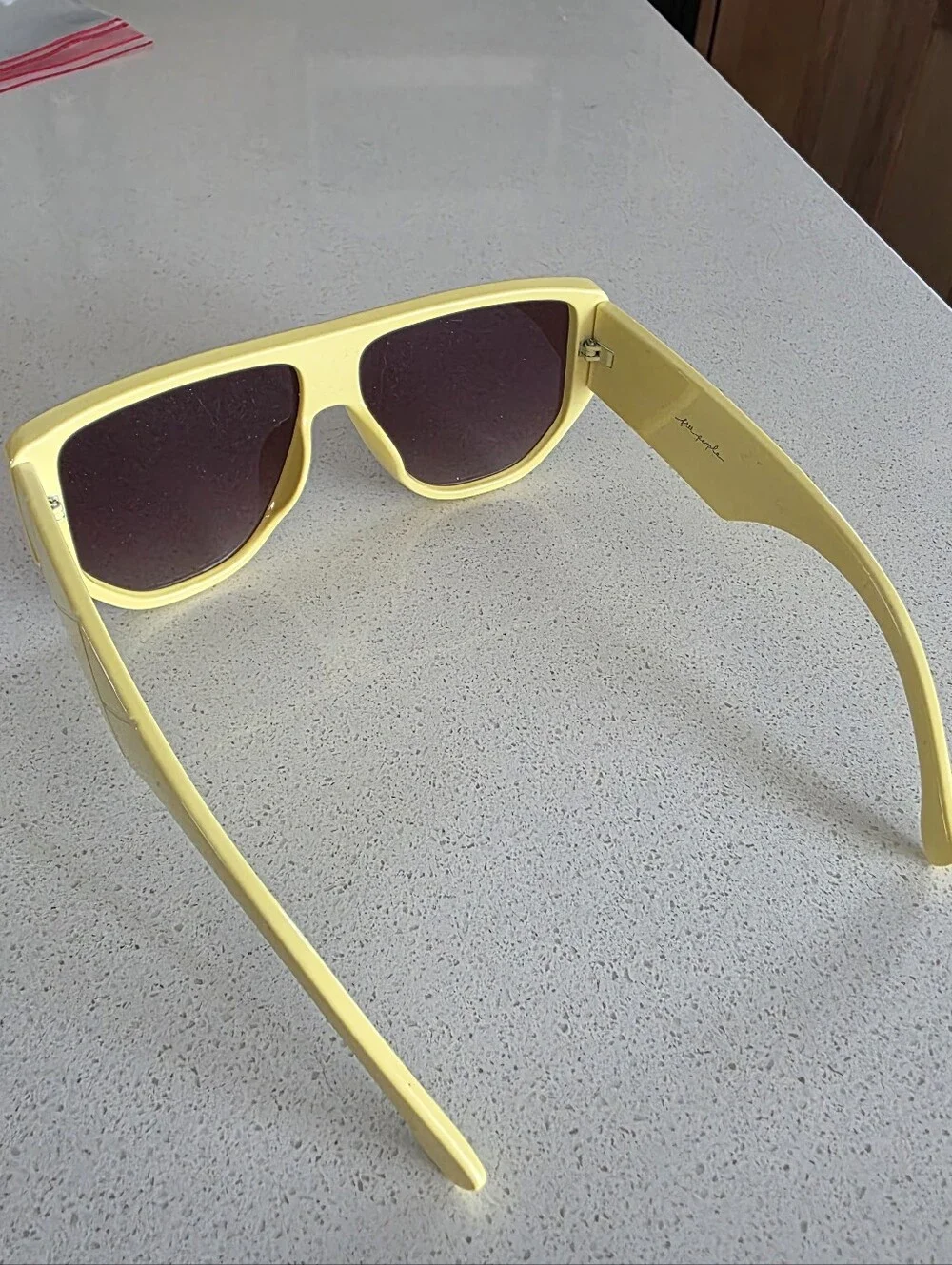 Free People Yellow Sunglasses - Picture 2 of 4
